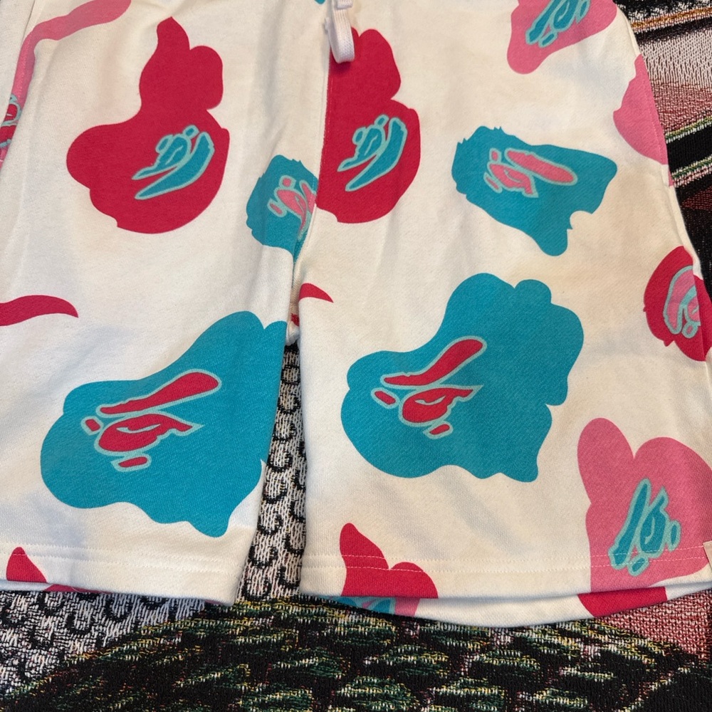 Bape MIAMI Camouflage LRGE AND White Shorts